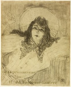May Belfort, uit Treize Lithographies door Henri de Toulouse-Lautrec