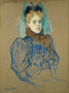 May Milton door Henri de Toulouse-Lautrec