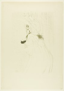 Miss May Belfort die een Buiging Maakt door Henri de Toulouse-Lautrec