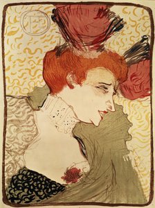 Juffrouw Marcelle Lender door Henri de Toulouse Lautrec