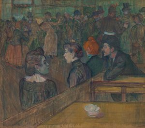 Moulin de la Galette door Henri de Toulouse-Lautrec