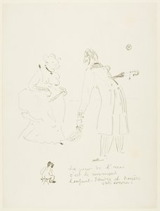 Nieuwjaarswensen door Henri de Toulouse-Lautrec