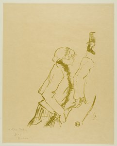 Arme Straatprostituee! door Henri de Toulouse-Lautrec