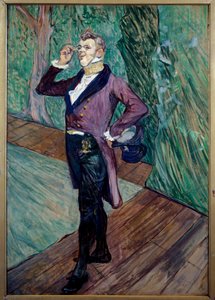 Portret van Henry Samary (1865-1902) van de Comédie Française door Henri de Toulouse Lautrec