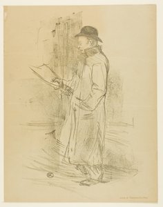 Programma voor het Gémier-benefiet door Henri de Toulouse-Lautrec