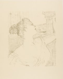 Sybil Sanderson, uit Dertien Lithografieën door Henri de Toulouse-Lautrec