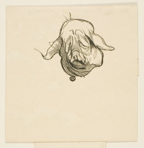 Vignet uit Au Pied du Sinaï door Henri de Toulouse-Lautrec