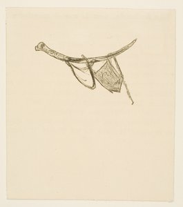 Sluitstuk uit Au Pied du Sinaï door Henri de Toulouse-Lautrec