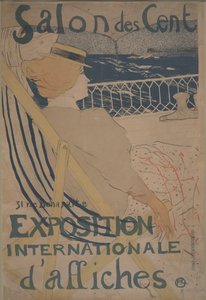 De passagier in hut 54 door Henri de Toulouse Lautrec