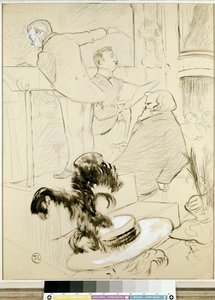 De grote concerten van de Opera: Ambroise Thomas woonde een repetitie bij van Francesca da Rimini, c.1896