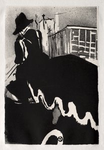 Laatste ballade door Henri de Toulouse-Lautrec