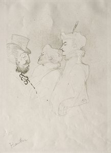 Waarom Niet? Een Keer Vormt Geen Gewoonte door Henri de Toulouse-Lautrec