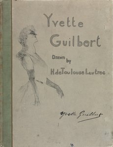 Yvette Guilbert-Engelse Serie: Omslag door Henri de Toulouse-Lautrec