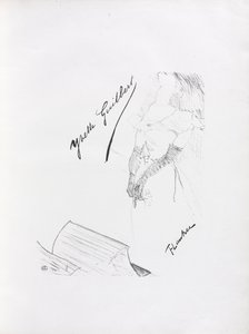 Yvette Guilbert-Engelse Serie: Frontispice door Henri de Toulouse-Lautrec