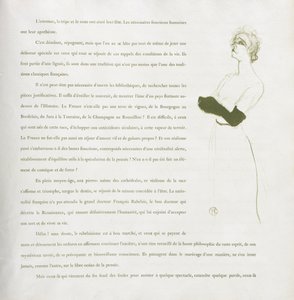 Yvette Guilbert-Franse Serie: Nr. 10 door Henri de Toulouse-Lautrec