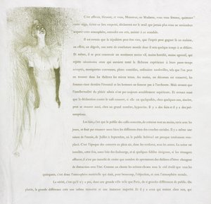 Yvette Guilbert - Franse Serie: Nr. 3 door Henri de Toulouse-Lautrec