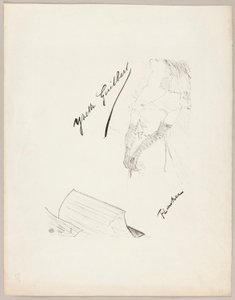 Yvette Guilbert door Henri de Toulouse-Lautrec