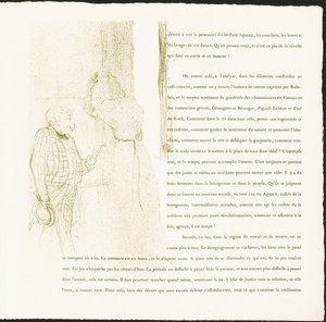 Yvette Guilbert door Henri de Toulouse-Lautrec