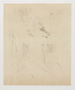 Yvette Guilbert Dronken door Henri de Toulouse-Lautrec