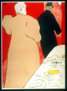 Poster door Toulouse-Lautrec voor het toneelstuk L