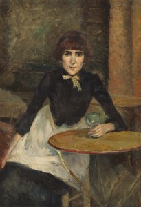 A la Bastille Jeanne Wenz door Henri de Toulouse Lautrec