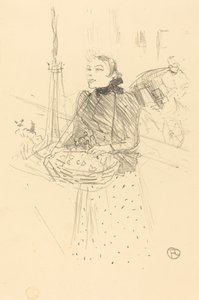 Koop mijn mooie viooltjes door Henri de Toulouse Lautrec