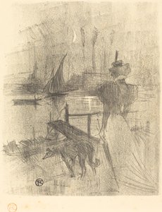 Vaarwel door Henri de Toulouse Lautrec