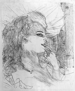 Anna Held, 1898 door Henri de Toulouse Lautrec