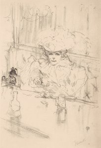 Bij de Brasserie Hanneton, 1898