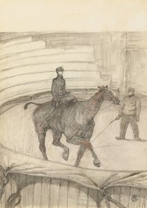 In het circus: repetitie, 1899