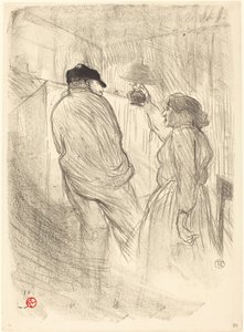 In het Théâtre-Libre: Antoine in "L