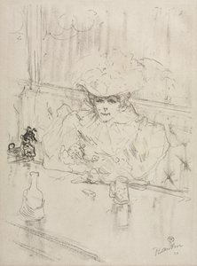Au Hanneton door Henri de Toulouse Lautrec