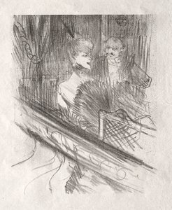 Aan de voet van de Sinaï: Le Baron Moïse door Henri de Toulouse Lautrec