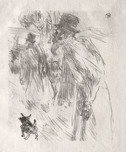 Aan de voet van de Sinaï: De Poolse Joden, Karlsbad door Henri de Toulouse Lautrec