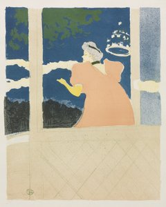 Aux Ambassadeurs, 1894 door Henri de Toulouse Lautrec
