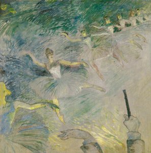 Balletdansers, 1885-1886 door Henri de Toulouse Lautrec