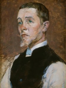 Portret van René Greniers door Henri de Toulouse Lautrec
