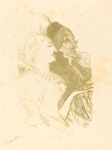Carnaval door Henri de Toulouse Lautrec