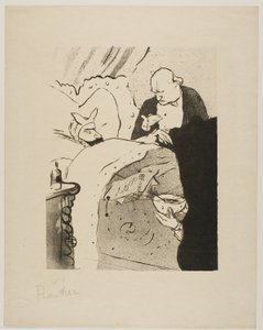 Carnot is ziek! door Henri de Toulouse Lautrec
