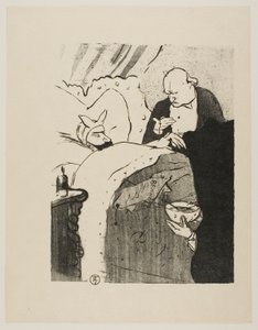 Carnot is Ziek! door Henri de Toulouse Lautrec