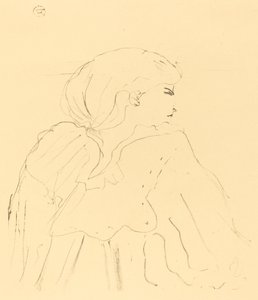 Cassive, 1896 door Henri de Toulouse Lautrec