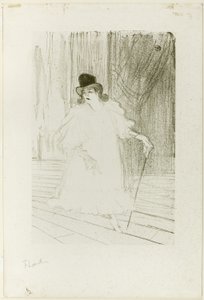 Cecy Loftus door Henri de Toulouse Lautrec