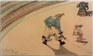 Clown dierentemmer door Henri de Toulouse Lautrec