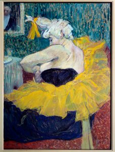 Clownes Cha-U-Kao, artieste in de Moulin Rouge