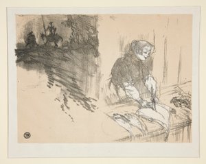 Omslag voor door Henri de Toulouse Lautrec