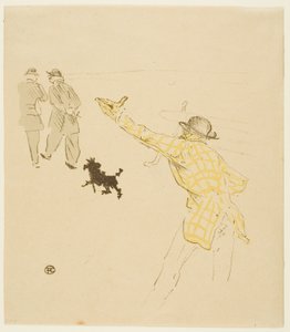 Omslag voor Le Fardeau de la Liberté door Henri de Toulouse Lautrec