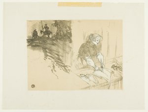 Omslag voor Les Courtes Joies door Henri de Toulouse Lautrec
