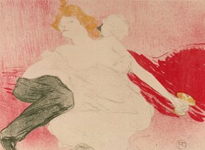Debauche door Henri de Toulouse Lautrec