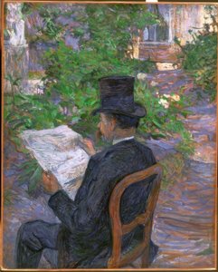 Desire Dihau, fagot van de Opera door Henri de Toulouse Lautrec