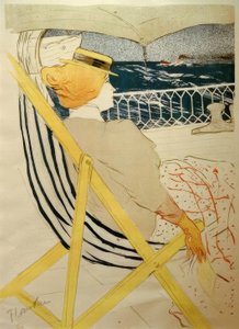 De reiziger van hut 54 door Henri de Toulouse Lautrec